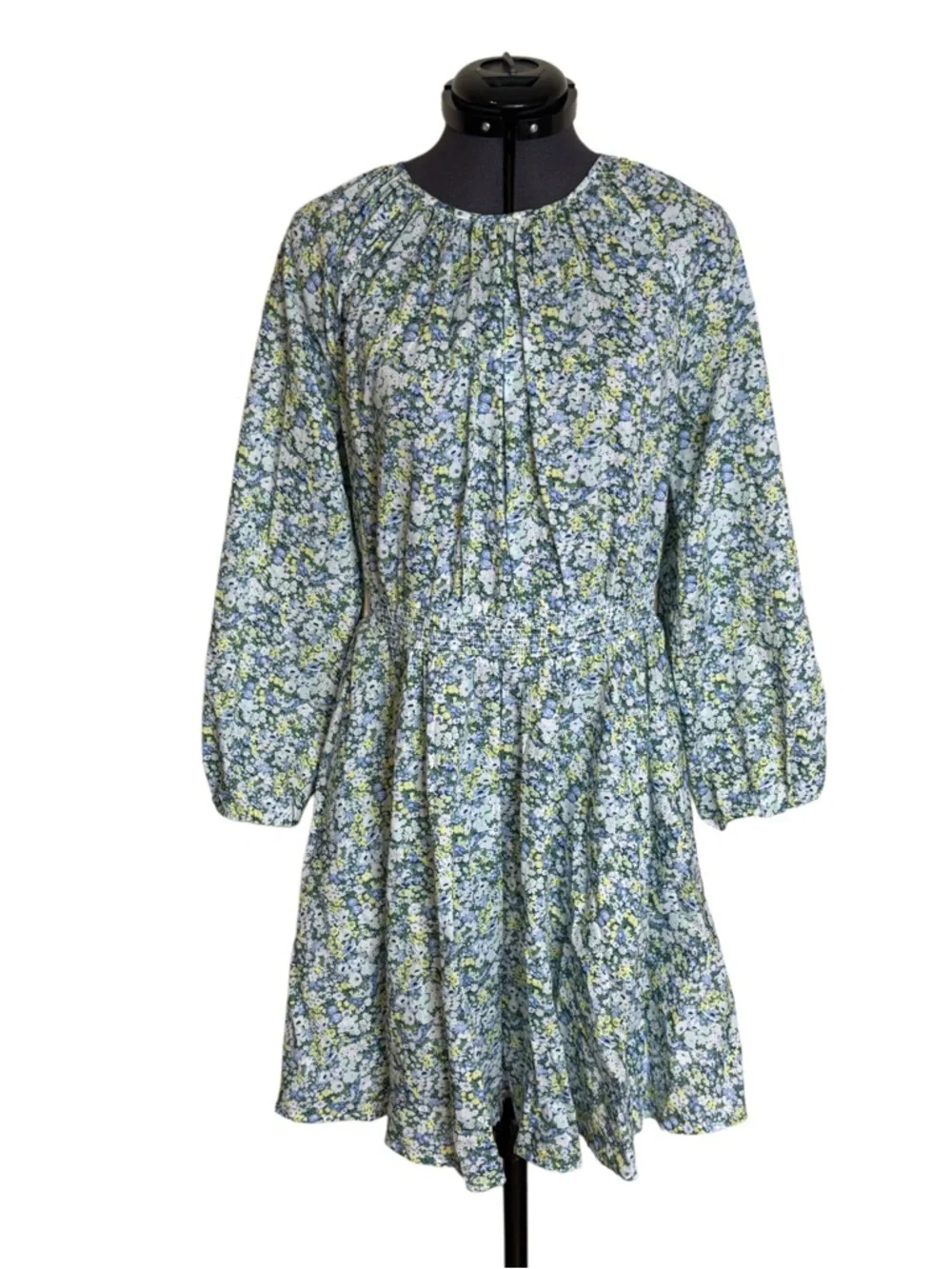 Liberty of London x J. Crew Palermo Smocked-waist Mini Dress